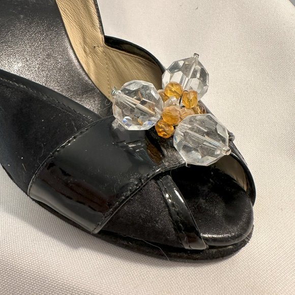 Isabella Fiore slingback heel with crystal embellishment - Picture 3 of 6
